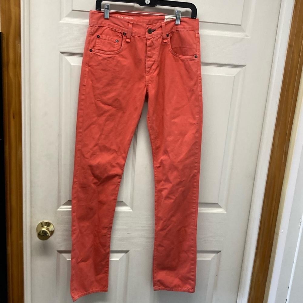 Rag & Bone Tailored Workwear RB 23X Coral Jeans - Size 29